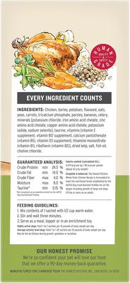 Show full view: The Honest Kitchen Human Grade Wholemade Whole Grain Chicken Dehydrated Dog Food, 1.5-oz box, 10 count slide 4 of 13