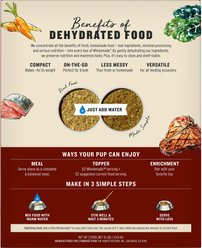 The Honest Kitchen Human Grade Wholemade Whole Grain Beef & Salmon Dehydrated Dog Food, 10-lb box slide 2 of 8