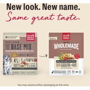 The Honest Kitchen Wholemade Whole Grain, Veggie & Fruit Base Mix Dehydrated Dog Food, 7-lb box