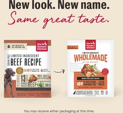 The Honest Kitchen Human Grade Wholemade Limited Ingredient Beef Dehydrated Dog Food, 10-lb box slide 2 of 9