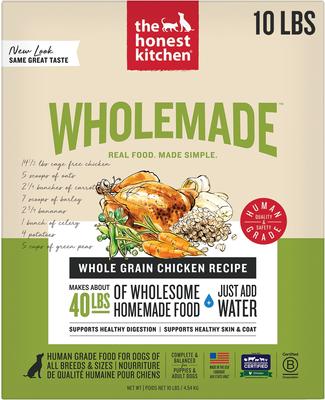 THE HONEST KITCHEN Wholemade Whole Grain Chicken Dehydrated Dog