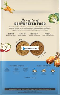 Show full view: The Honest Kitchen Human Grade Wholemade Whole Grain Turkey Dehydrated Dog Food, 2-lb box slide 3 of 12