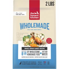 The Honest Kitchen Wholemade Whole Grain Turkey Dehydrated Dog Food, 2-lb box