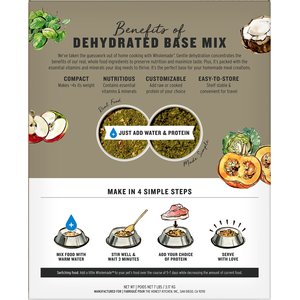 The Honest Kitchen Wholemade Grain-Free Fruit & Veggie Base Mix Dehydrated Dog Food, 7-lb box