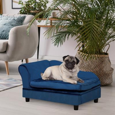 Show full view: jansno Dog Bed with Hidden Storage, Blue slide 5 of 9