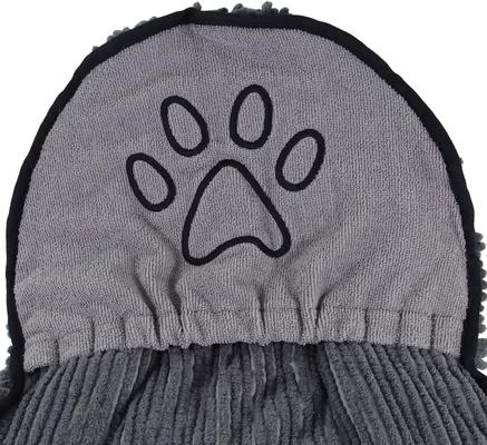 Show full view: Safari Shammy Dog Towel, Grey slide 6 of 7