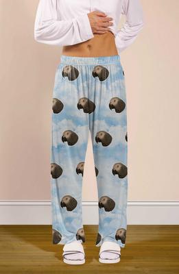 Show full view: ISlide Personalized Sky Pattern Pet Pajama Bottoms, Carolina, Small slide 2 of 2