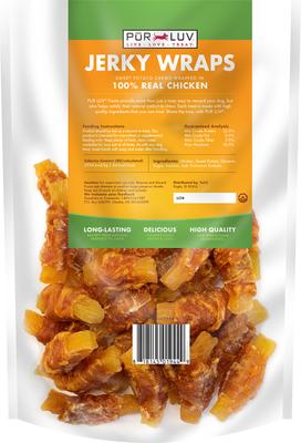 Show full view: Pur Luv Sweet Potato Chews Jerky Wraps Dog Treats, 16-oz bag slide 10 of 11