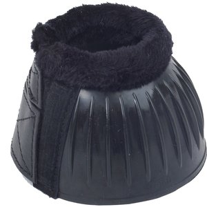 Equi-Essentials Heavy Duty Fleece Bell Horse Boots, Black, Medium