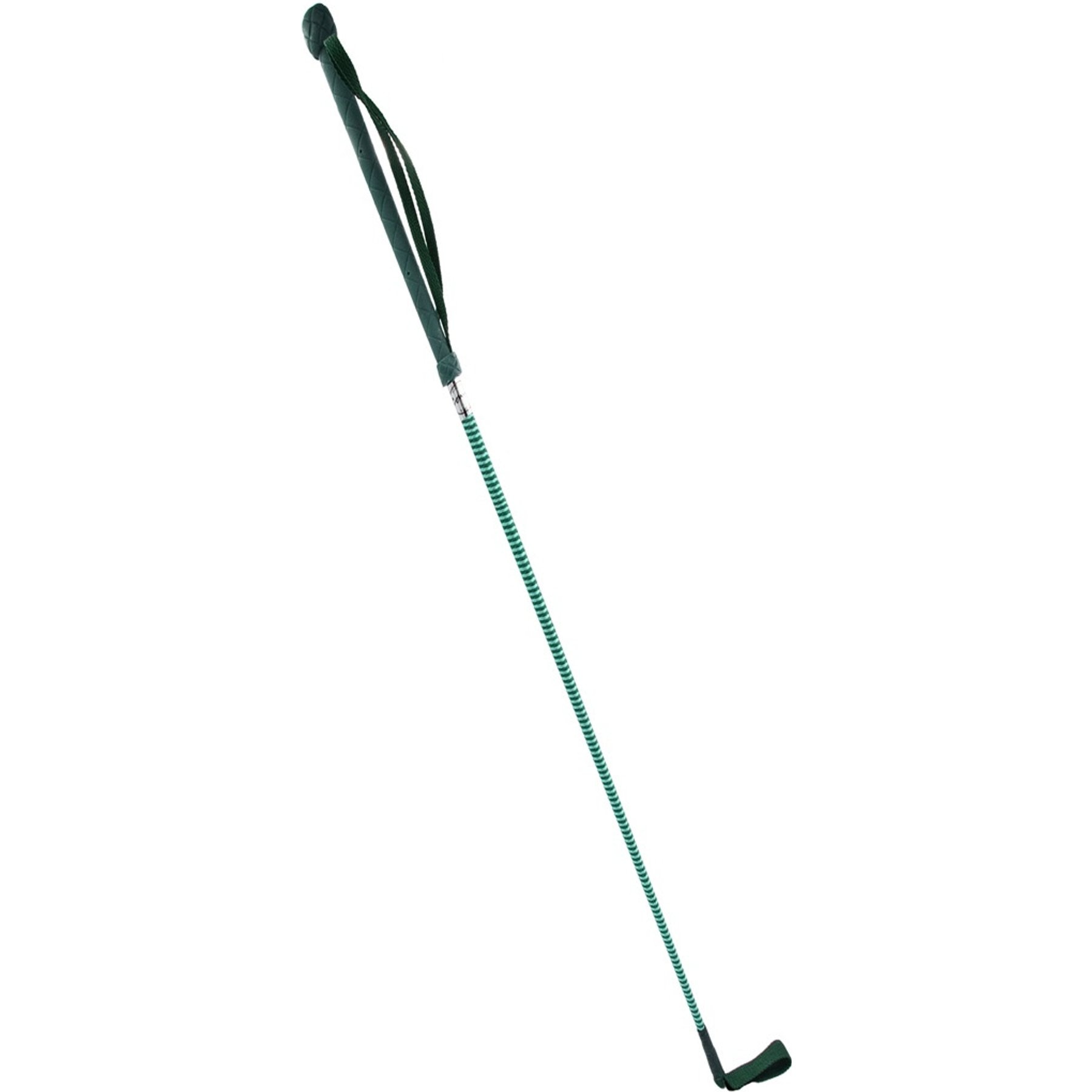 County Whips Spiral Horse Crop, Green/Mint, 24-in