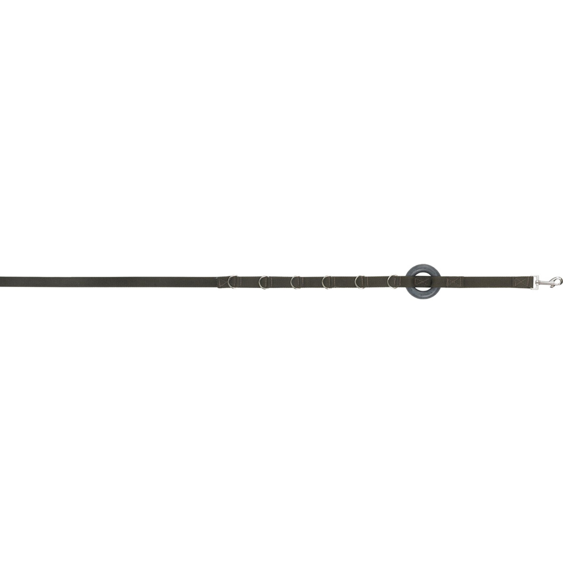 Camelot Snap-N-Go Side Horse Reins with Donut, Brown, Pony: 28 to 36