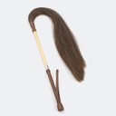 County Whips Horse Fly Whisk, Brown, 24-in