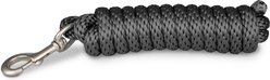 Ovation Color Collection 9 Foot Horse Lead Line, Black, 9-ft