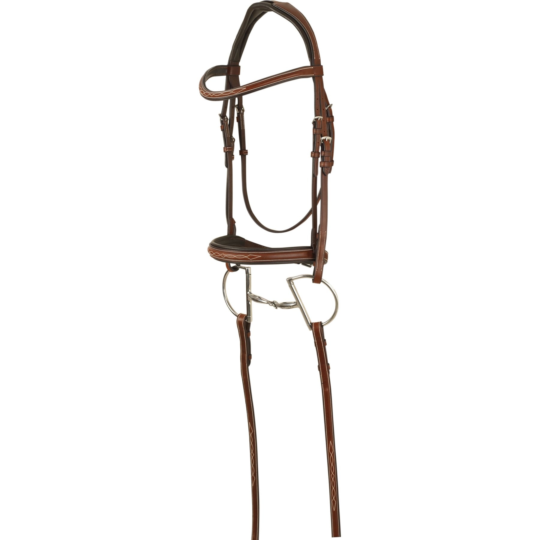 Equine International Manchester Anatomic Horse Bridle, Brown, Cob