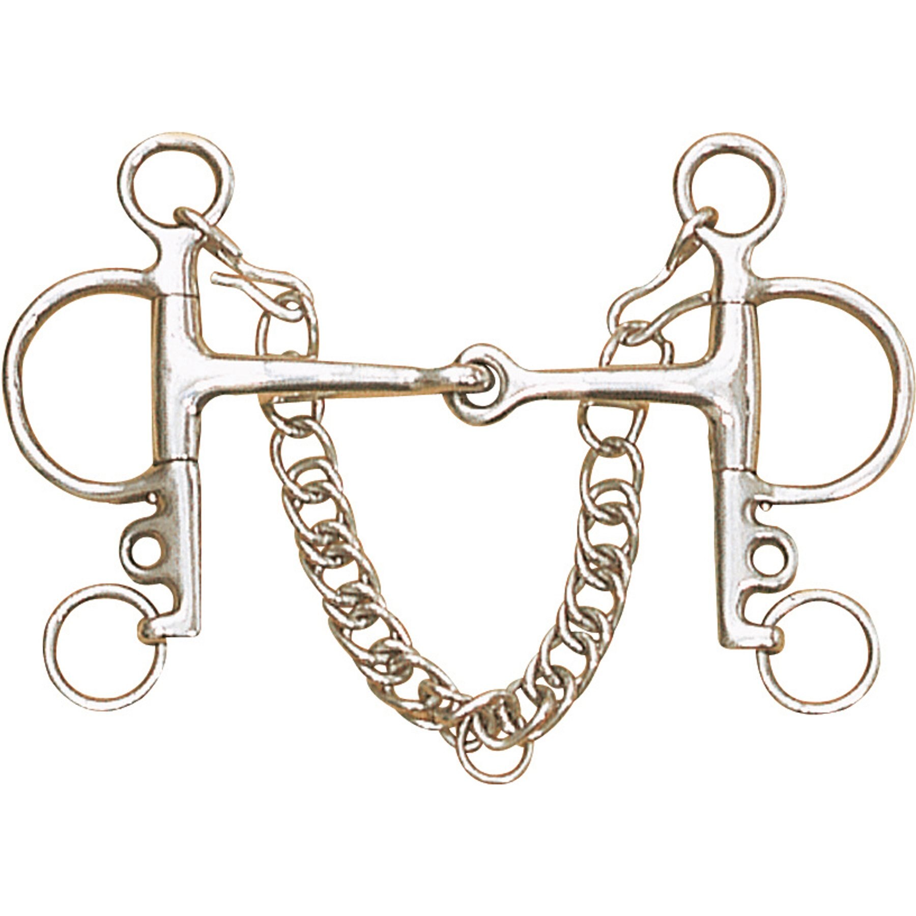 Centaur Stainless Steel Barrel Dee Horse Bit, 4