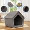 Show in main carousel: KAMABOKO Weatherproof Resin Insulated Polypropylene Outdoor Cat House with Air Holes, Grey slide 5 of 9