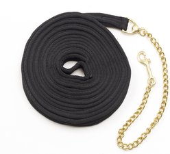 Centaur Padded Horse Lunge Line with Donut, 25-ft long, 1-in wide