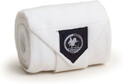 Centaur Horse Polo Bandages, White, Horse: 5-in x 9-ft, 4 count