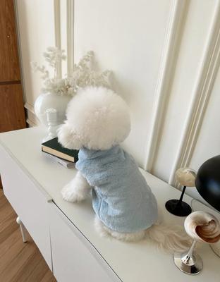 Show full view: Dolly Pet Elsa's Reversible Fur Dog Coat, X-Small slide 3 of 7