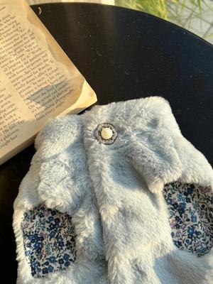 Show full view: Dolly Pet Elsa's Reversible Fur Dog Coat, X-Small slide 5 of 7