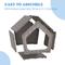 Show in main carousel: KAMABOKO Weatherproof Resin Insulated Polypropylene Outdoor Cat House with Air Holes, Grey slide 4 of 9