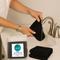 Show in main carousel: BedVoyage Viscose from Bamboo Facial Washcloth, Black, 6 count slide 4 of 9