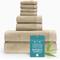 Show in main carousel: BedVoyage Luxury Viscose from Bamboo Towel Set, Champagne, 8 count slide 1 of 10