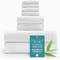 Show in main carousel: BedVoyage Luxury Viscose from Bamboo Towel Set, White, 8 count slide 1 of 11