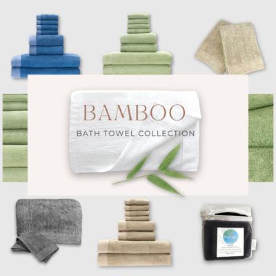 Show full view: BedVoyage Viscose from Bamboo Facial Washcloth, Black, 6 count slide 8 of 9