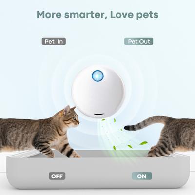 Show full view: Bueteka Round Odor Eliminator Cat Litter Box Deodorizer & Freshener,White, 4.88 x 4.94 x 1.65-in slide 7 of 10