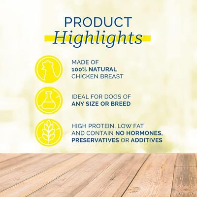 Show full view: Pet Center Chicken Bites Dog Treats, 8-oz bag slide 5 of 9