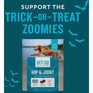 VetIQ Hip & Joint Soft Chew Joint Supplement for Dogs, 180 count