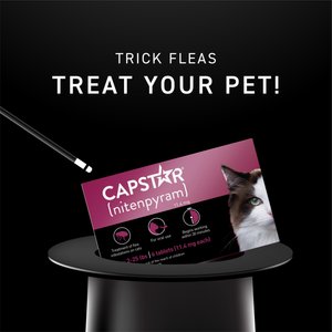 Capstar Flea Oral Treatment for Cats, 2-25 lbs, 6 Tablets