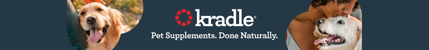 kradle. Pet Supplements. Done Naturally.