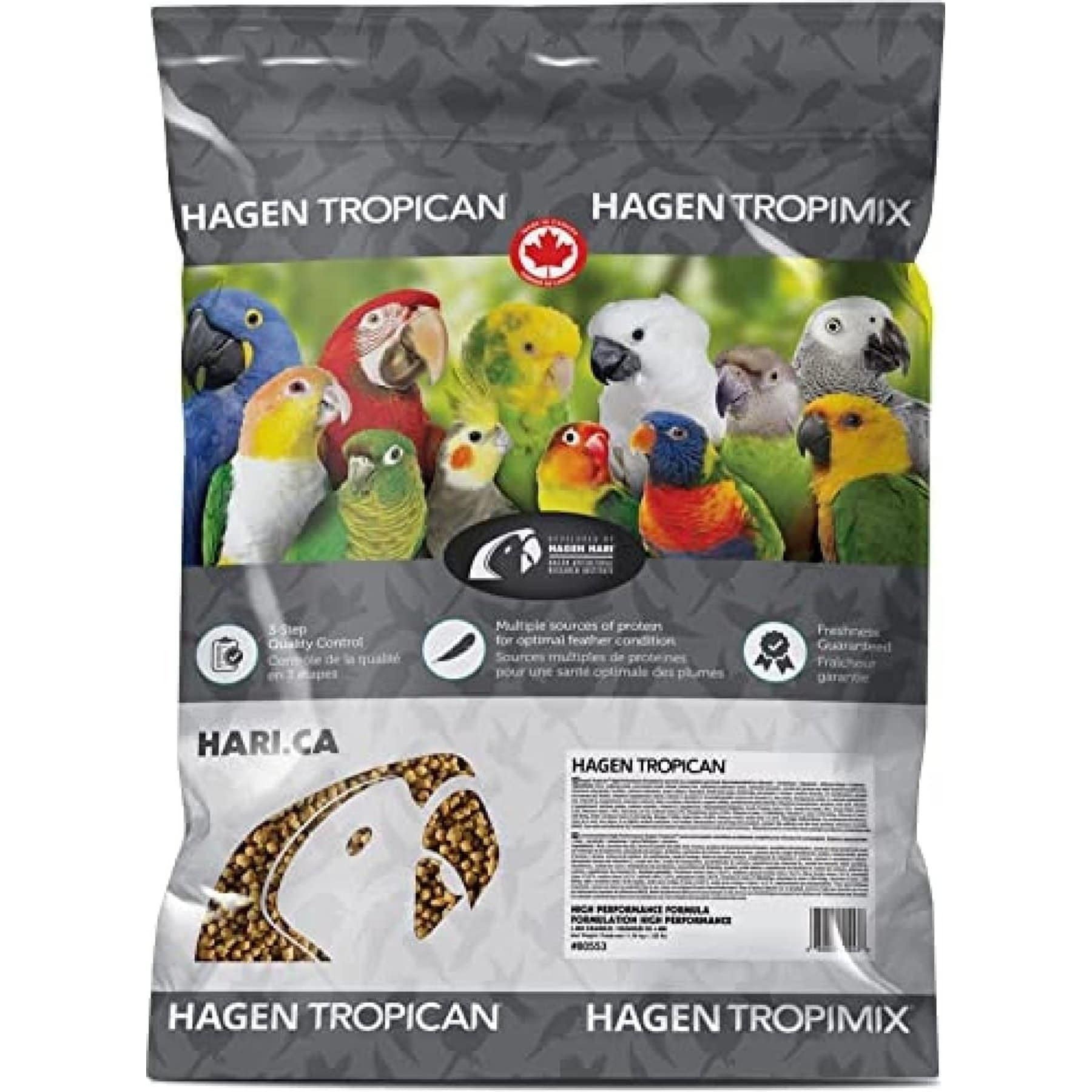 Hari Tropican High Performance 4-mm Bird Food, 25-lb bag