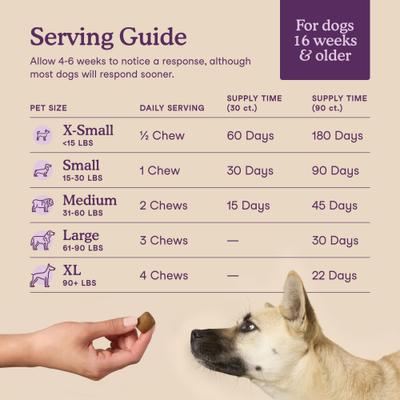 Show full view: Fera Pets Calming Soft Chews Supplement for Dogs, 90 count slide 5 of 12