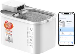PETKIT Eversweet Max 2 Cordless UVC Smart Cat Water Fountain, 3-l slide 1 of 9