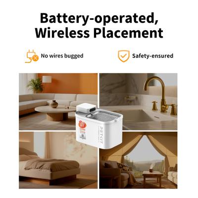 Show full view: PETKIT Eversweet Max 2 Cordless UVC Smart Cat Water Fountain, 3-l slide 4 of 9