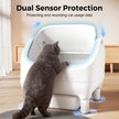 Show in main carousel: Coziwow Open-Top Smart Self Cleaning App Control Cat Litter Box, 23.8-lb bag slide 3 of 7