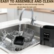 Show in main carousel: ONIZOOMI Smart Stainless Steel Bowl 2.4G Automatic Cat & Dog Feeder, Black, 25-Cup slide 5 of 10