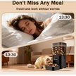 Show in main carousel: ONIZOOMI Smart Stainless Steel Bowl 2.4G Automatic Cat & Dog Feeder, Black, 25-Cup slide 8 of 10