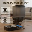 Show in main carousel: ONIZOOMI Smart Stainless Steel Bowl 2.4G Automatic Cat & Dog Feeder, Black, 25-Cup slide 4 of 10