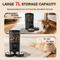 Show in main carousel: ONIZOOMI Smart 2.4G WiFi Automatic Dual Bowl Cat & Dog Feeder, Black, 30-Cup slide 9 of 11