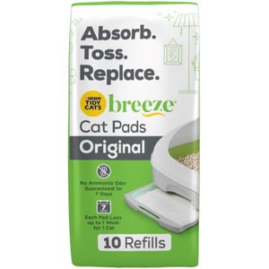 Tidy Cats Breeze Litter System Cat Pads, 10 pack