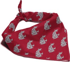 ShopInstaPets Washington State Cougars Dog Bandana, Small slide 1 of 4
