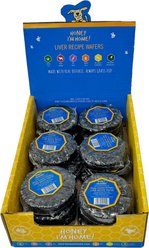 Honey I'm Home! Liver Recipe Wafers Buffalo Recipe Grain-Free Dog Treats, 18 count