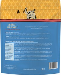 Honey I'm Home 6" Honey Coated Buffalo Collagen Rolls Dog Chews, 16-oz bag slide 2 of 2