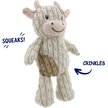 Show in main carousel: Linzy Toys Cow Squeaky Plush Dog Toy, White, 12-in slide 2 of 5