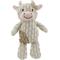 Show in main carousel: Linzy Toys Cow Squeaky Plush Dog Toy, White, 12-in slide 1 of 7