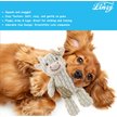 Show in main carousel: Linzy Toys Cow Squeaky Plush Dog Toy, White, 12-in slide 4 of 5